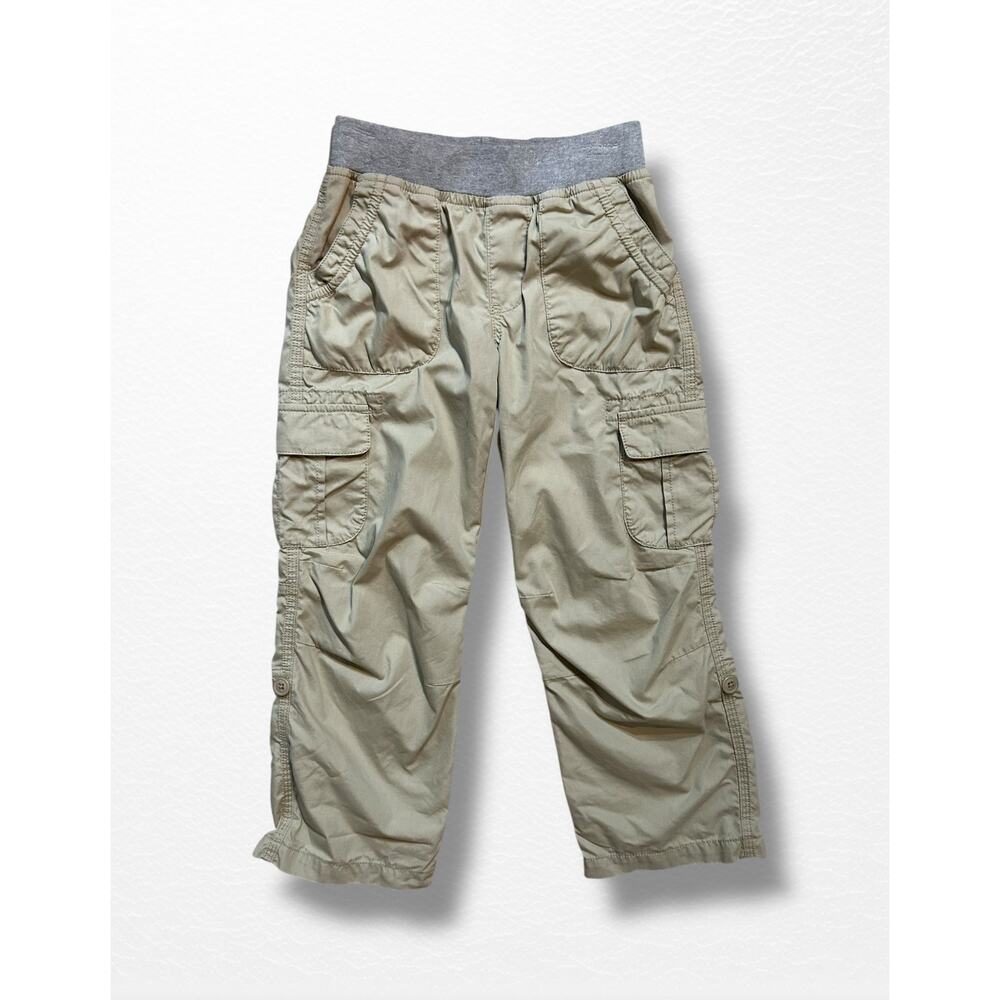 LL Bean Pull-On Convertible Cargo Pants, Size 6x/7
